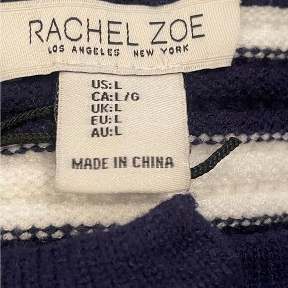 Rachel Zoe Navy and White Knit Vest - Picture 7 of 10